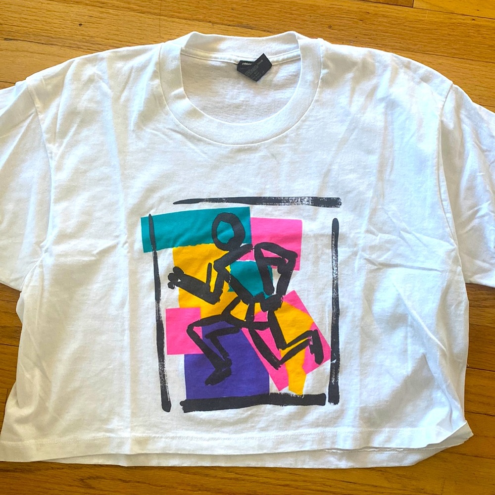 LA Movers Vintage crop tee